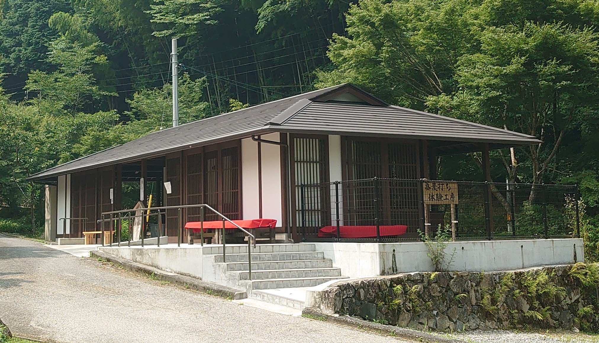 釣り堀茶屋（蕎麦打ち体験工房）※釣り堀は準備中